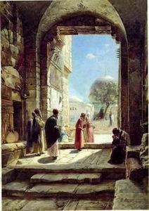  Arab or Arabic people and life. Orientalism oil paintings 214